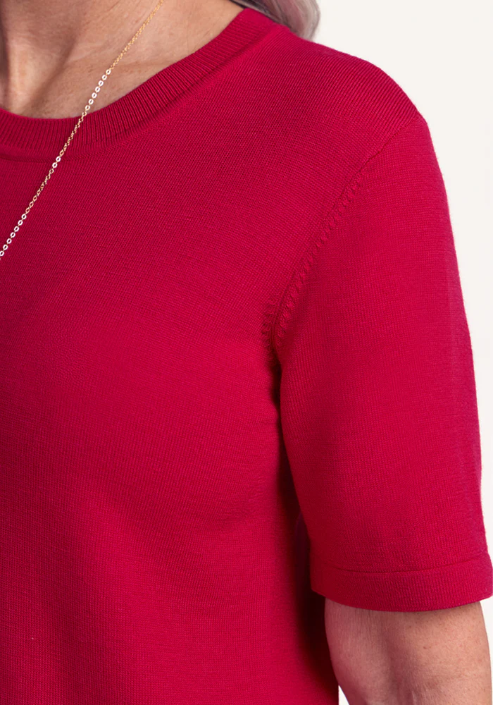Anna Crew Sweater - Poppy Spark - Image 2