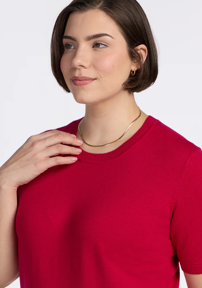 Anna Crew Sweater - Poppy Spark - Image 8