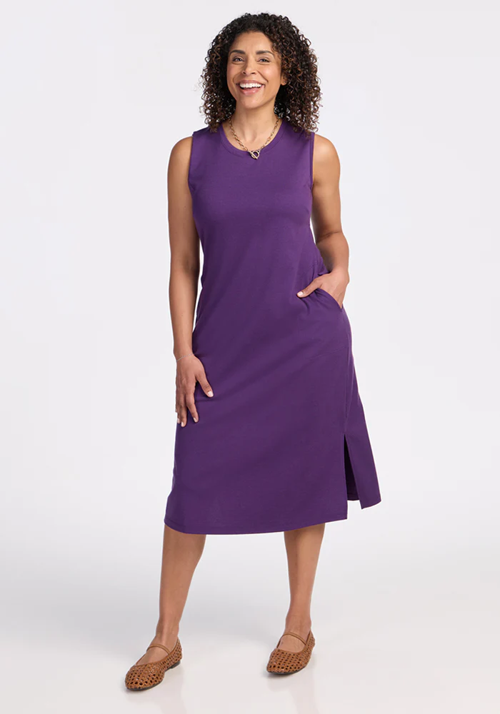 Cassie Dress - Plum Crush - Image 5