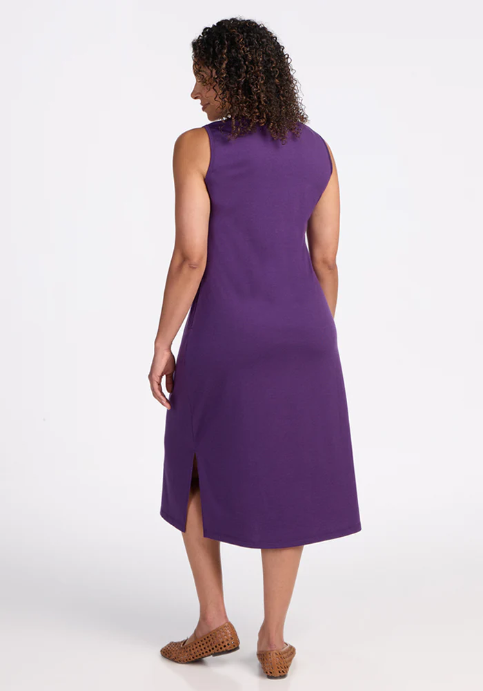 Cassie Dress - Plum Crush - Image 6
