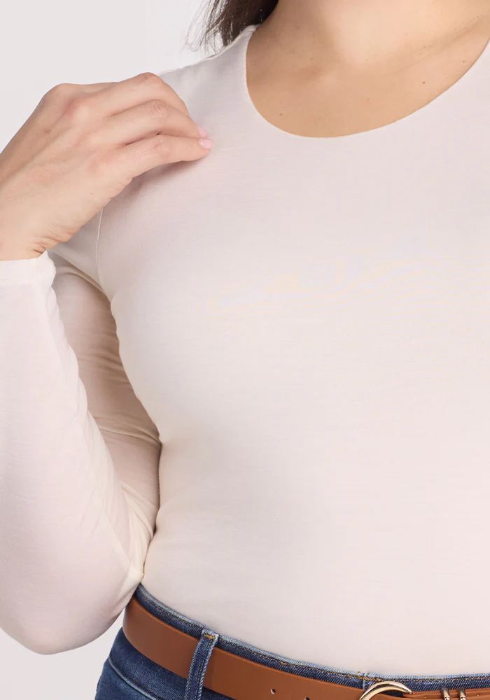 Sophia Bodysuit - Vanilla - Image 3