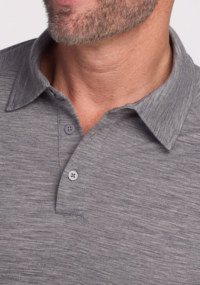Summit Polo - Graphite Heather - Image 2