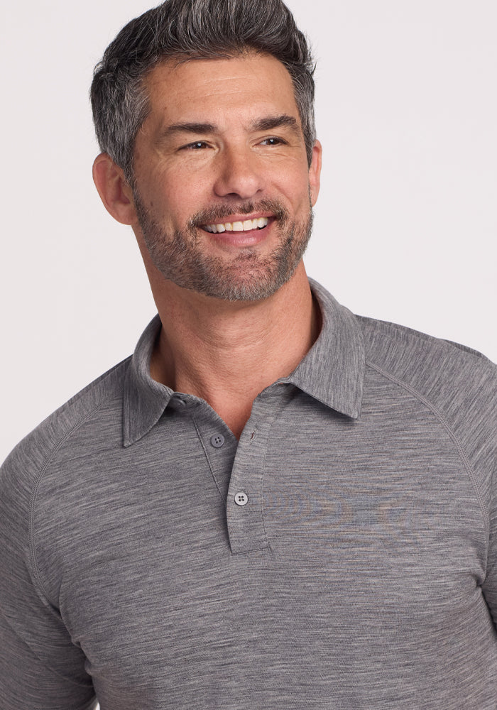 Summit Polo - Graphite Heather - Image 3