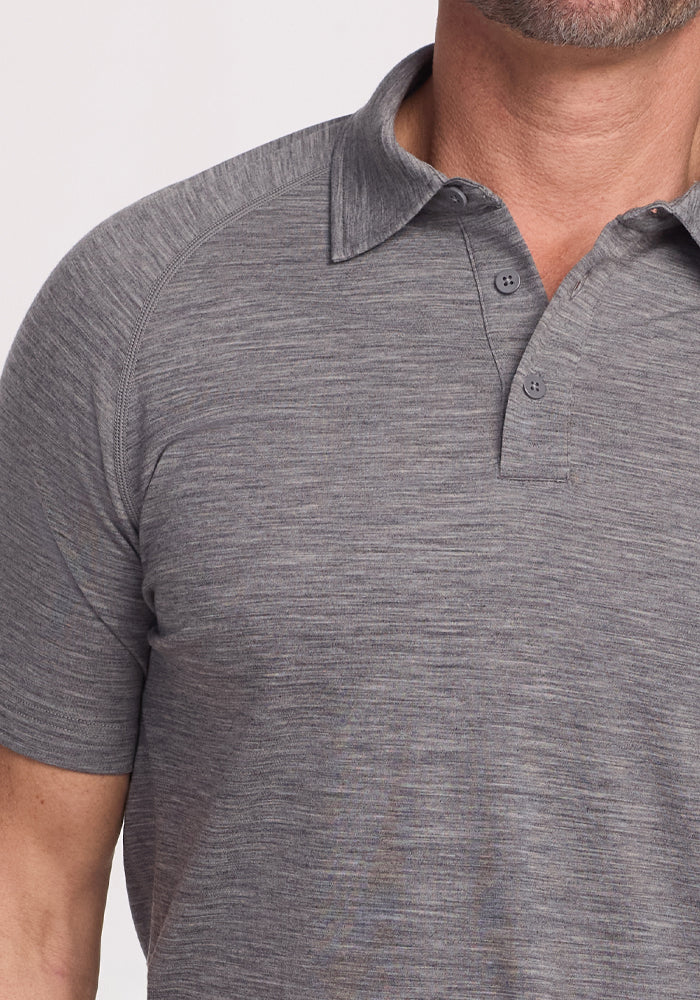 Summit Polo - Graphite Heather - Image 4