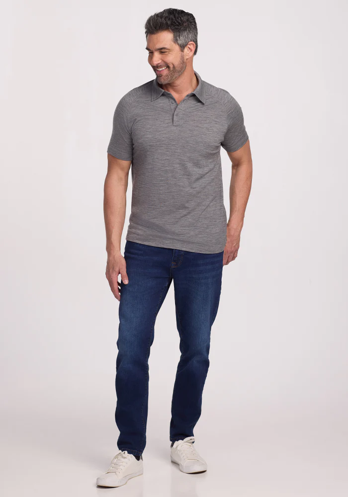 Summit Polo - Graphite Heather - Image 5