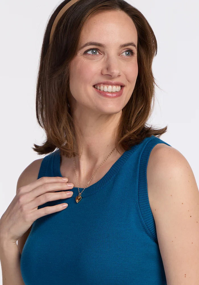 Chessy Tank Top - Moroccan Blue - Image 4