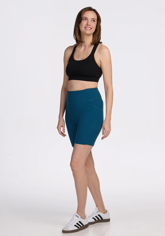 Miley Bike Shorts - Moroccan Blue - Image 2