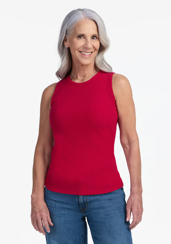 Raegan Ribbed Tank Top - Image 4