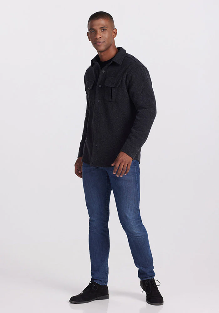 Wilder Shirt Jac - Carbon Black - Image 4