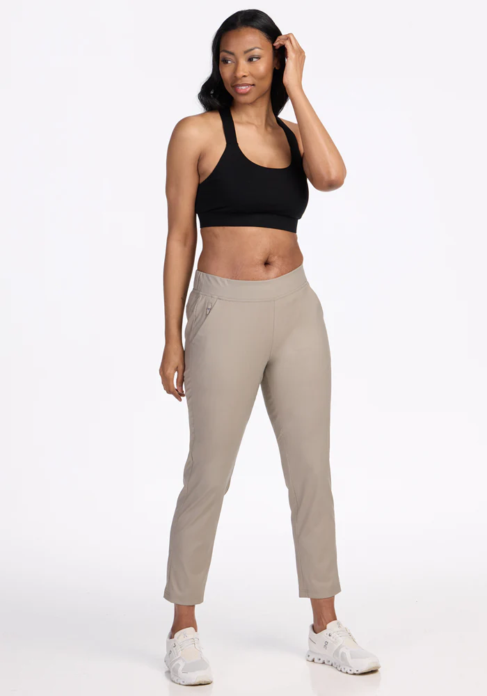 Nicole Petite Ankle Pant - Vintage Khaki - Image 2