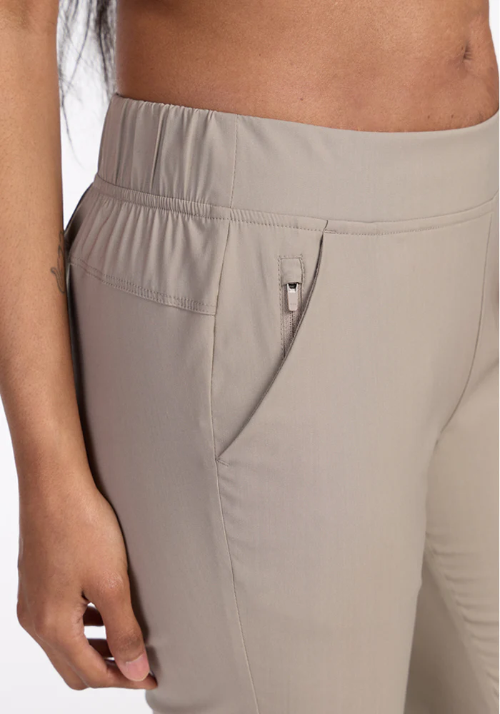 Nicole Petite Ankle Pant - Vintage Khaki - Image 6