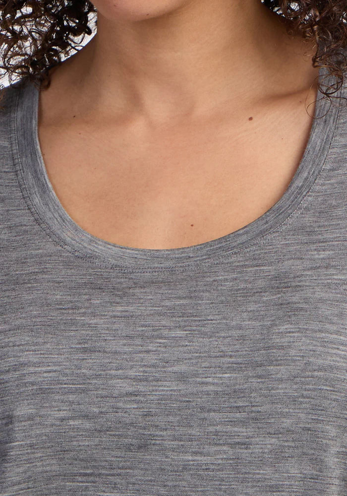 Gabi Tunic Top - Graphite Heather - Image 3