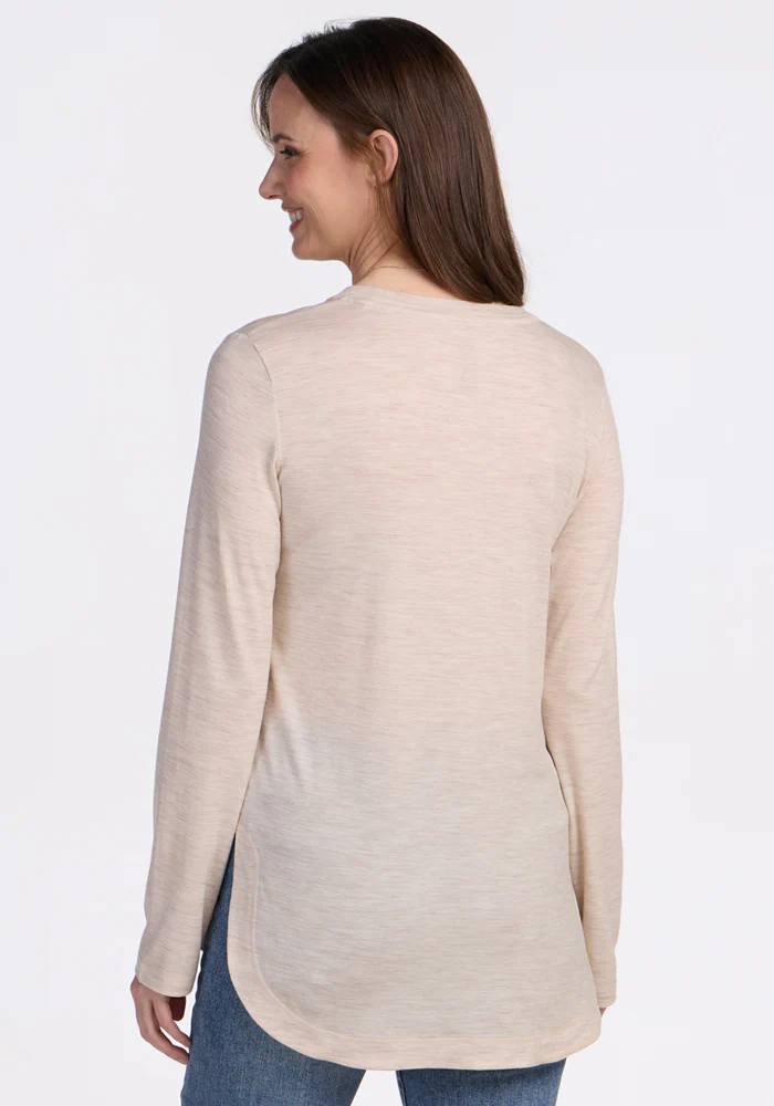 Hazel Tunic - Cream Heather - Image 7