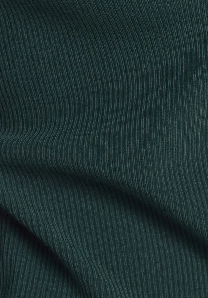 Caroline Ribbed Twirl Dress - Deep Timber - Image 13