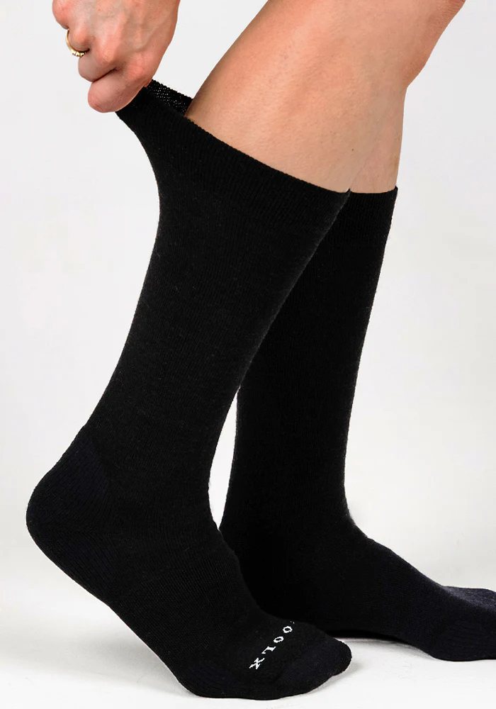 Womens Chandler Mid Calf Sock - Black - Image 4