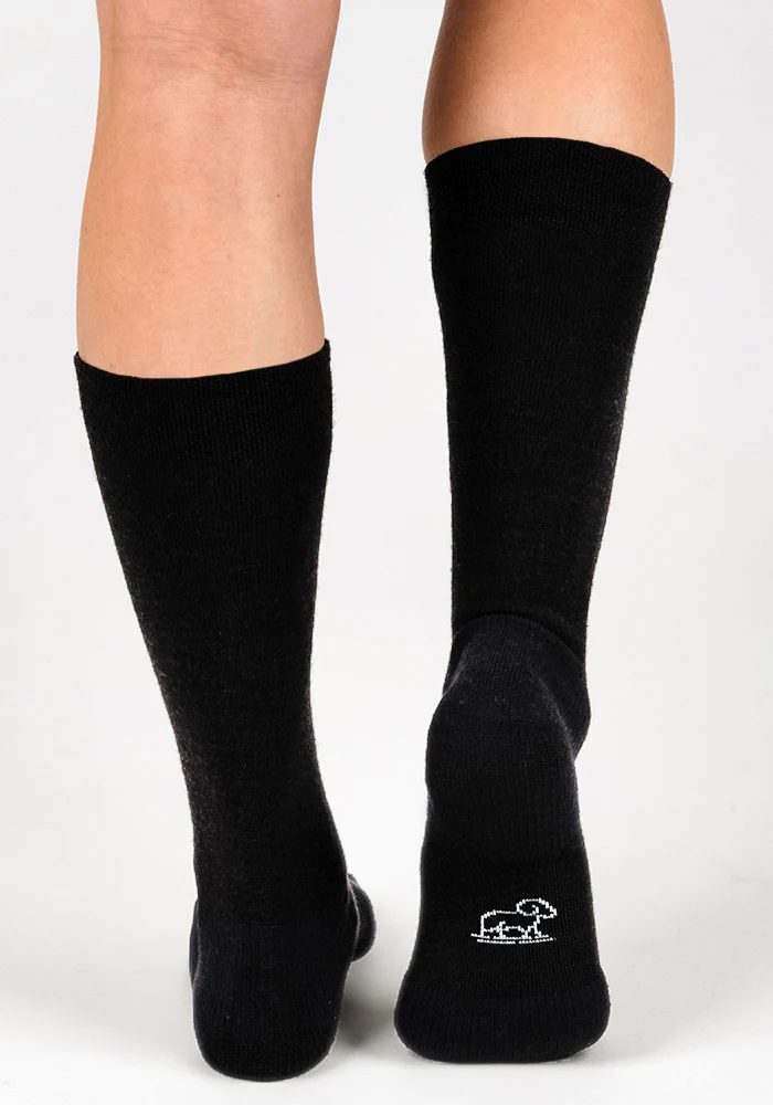 Womens Chandler Mid Calf Sock - Black - Image 6
