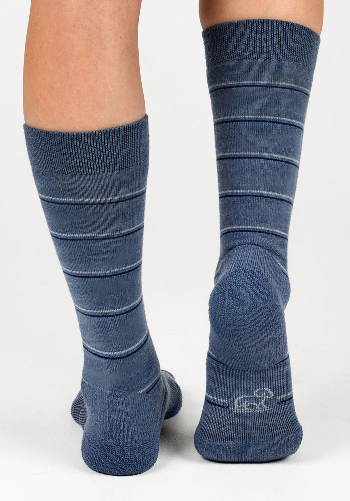 Womens Chandler Mid Calf Sock - Vintage Indigo - Image 5