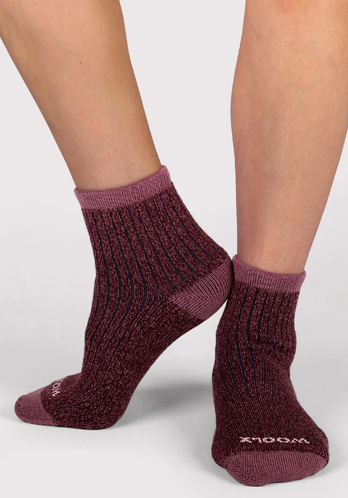 Womens Cozy Mini Crew Sock - Image 6