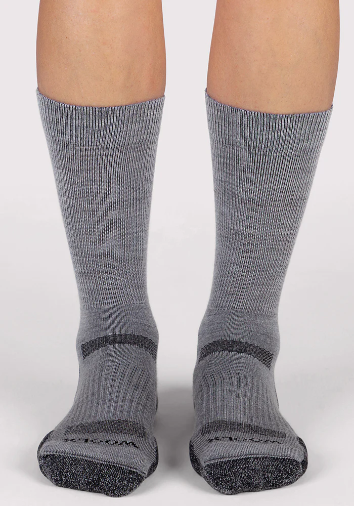 Womens Harbor Crew Sock - Grey - Image 3
