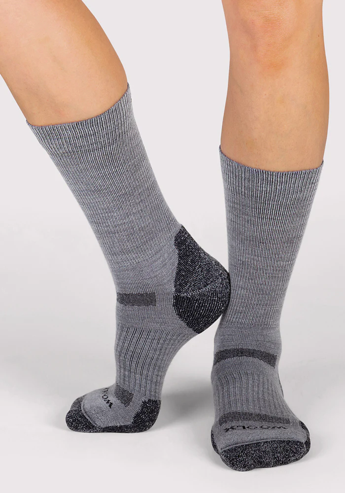 Womens Harbor Crew Sock - Grey - Image 4