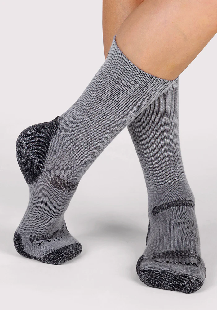 Womens Harbor Crew Sock - Grey - Image 5