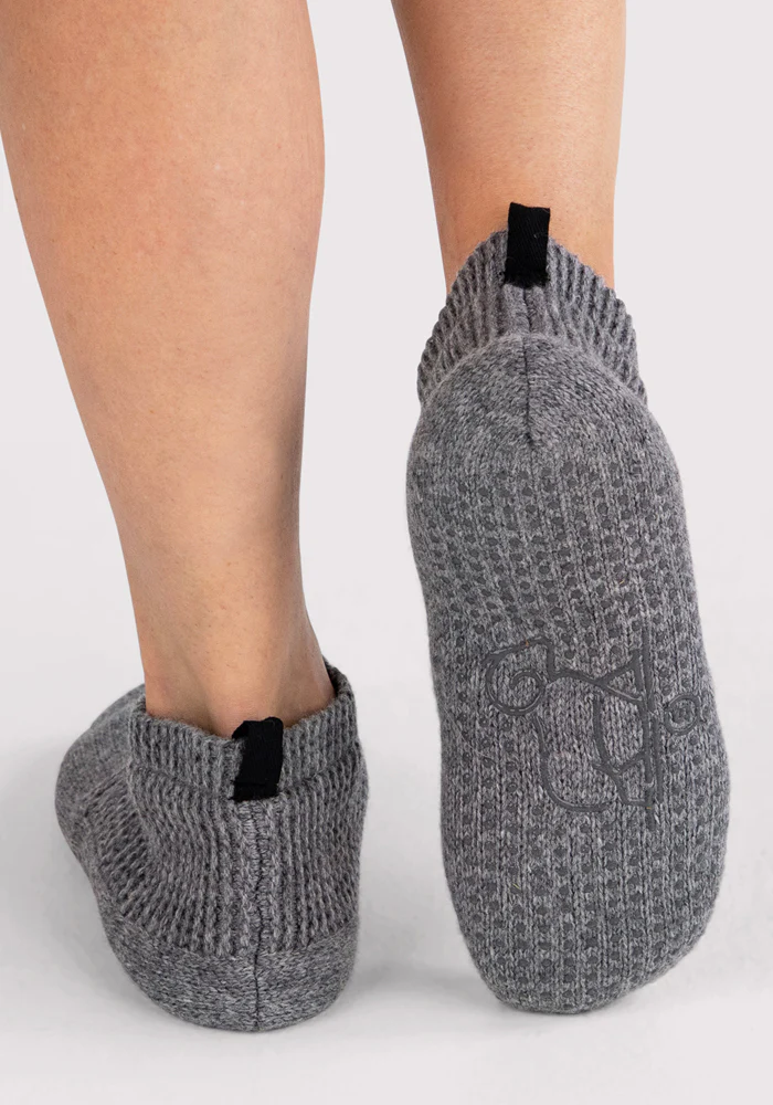 Womens Gripper Slippers - Gentle Grey - Image 10