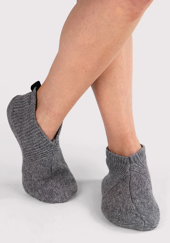 Womens Gripper Slippers - Gentle Grey - Image 16
