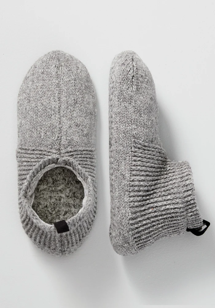 Womens Gripper Slippers - Gentle Grey - Image 17