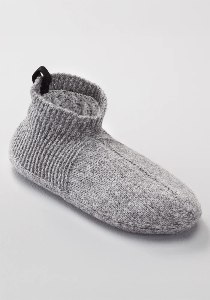 Womens Gripper Slippers - Gentle Grey - Image 20