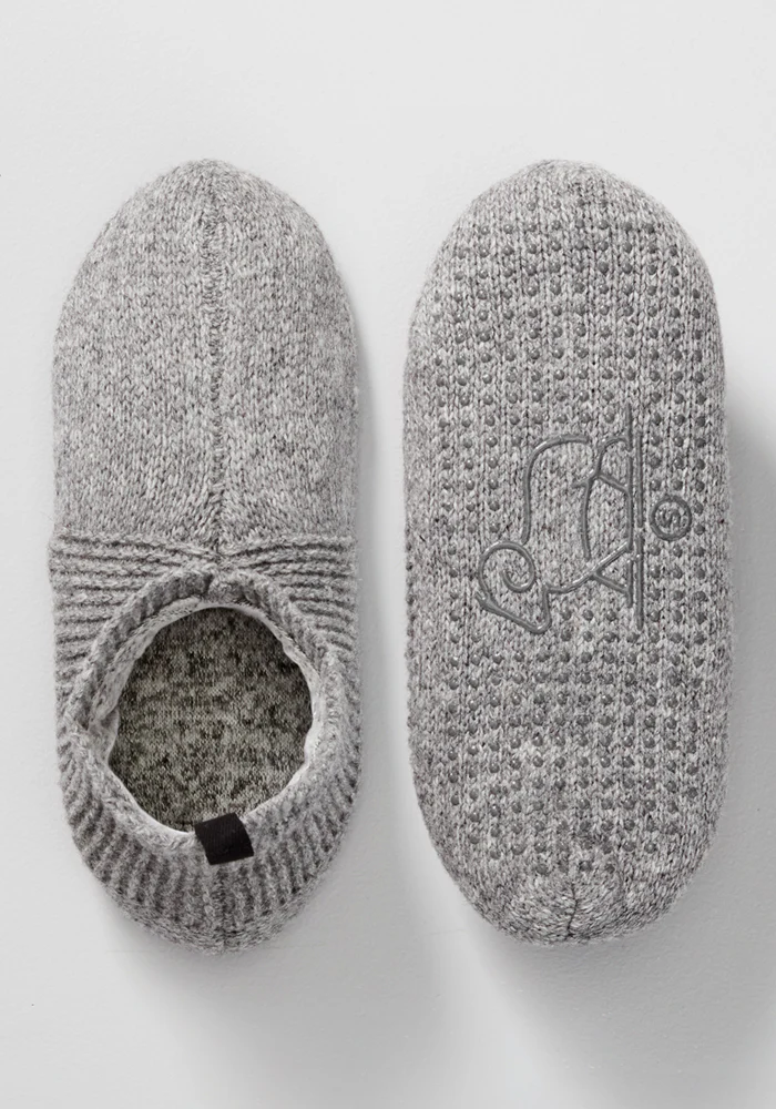 Womens Gripper Slippers - Gentle Grey - Image 21