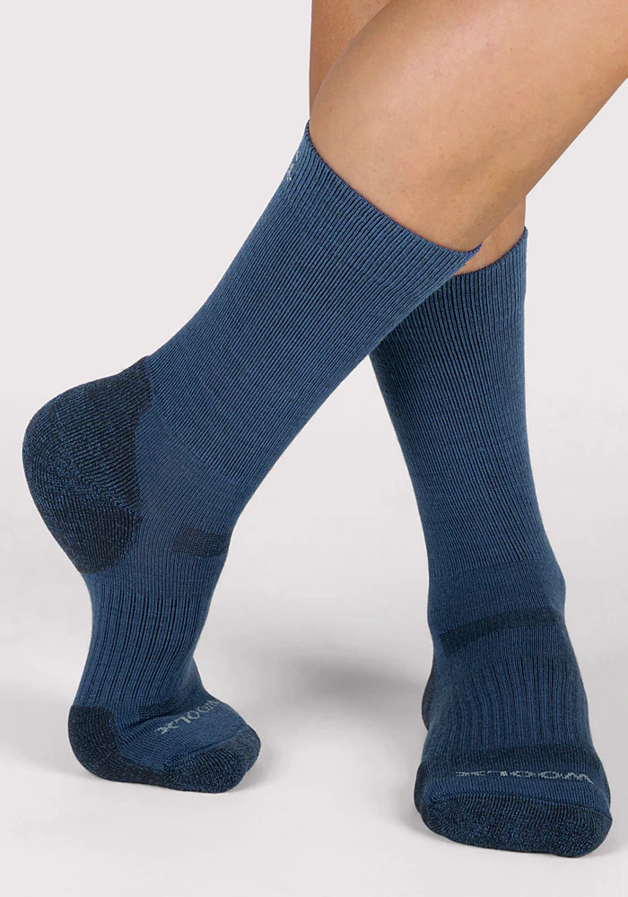 Womens Harbor Crew Sock - Majolica Blue - Image 6