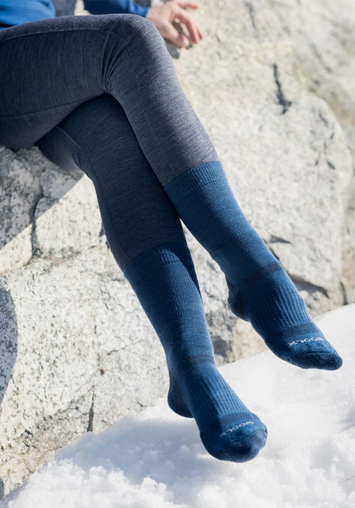 Womens Harbor Crew Sock - Majolica Blue - Image 8
