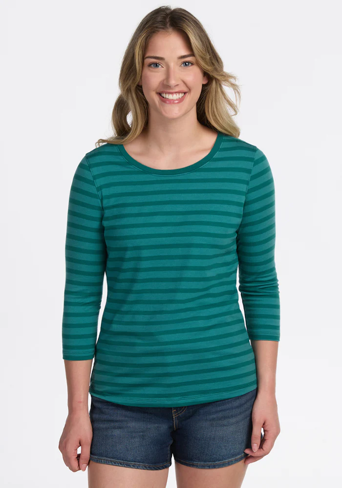 Jenny 3/4 Sleeve Crew Neck - Image 4