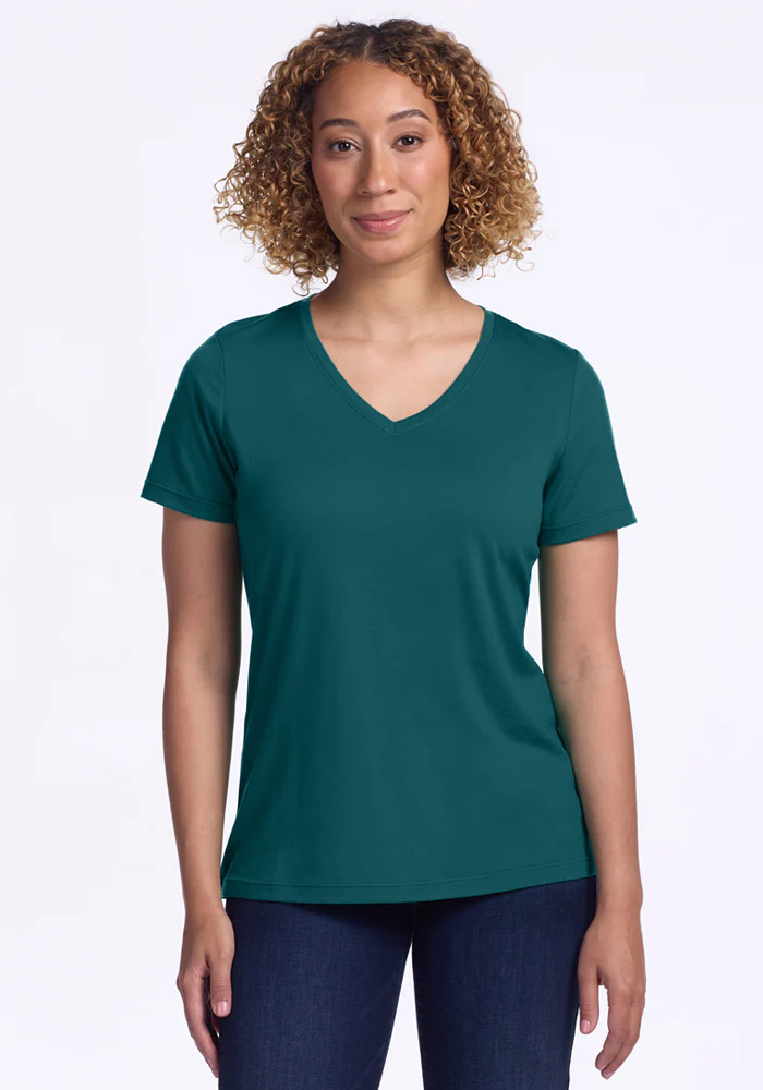 Junie V Neck - Black