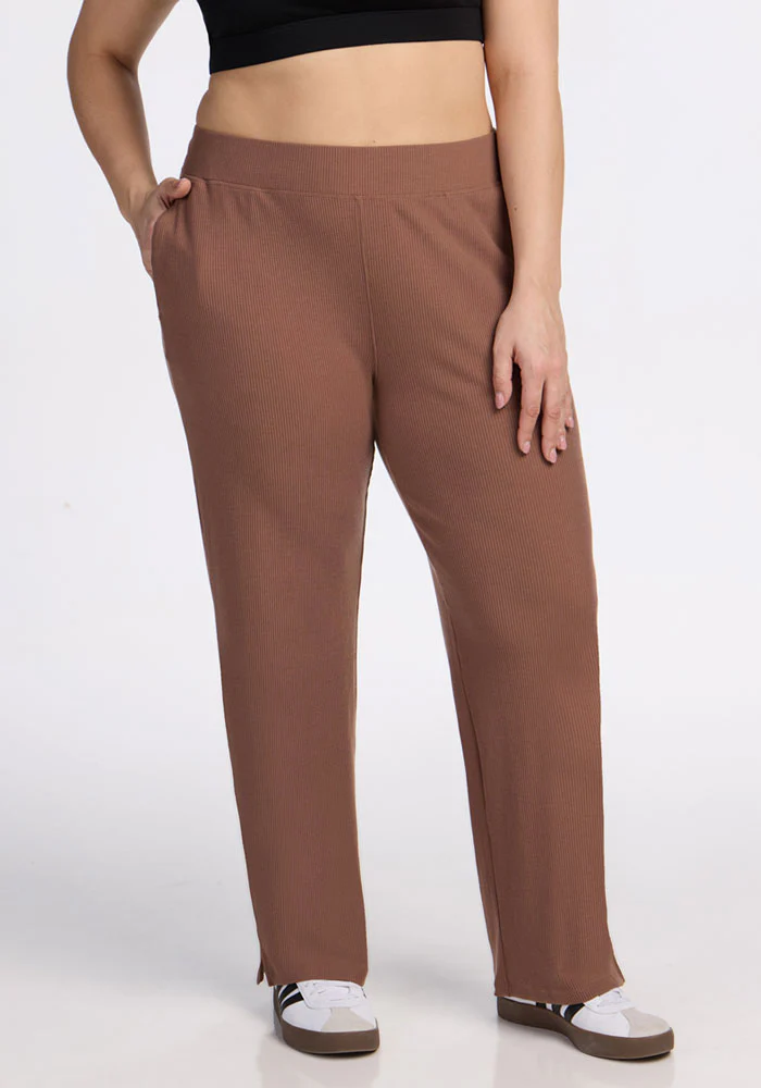 Luca Ribbed Pants - Sienna Kiss - Image 9