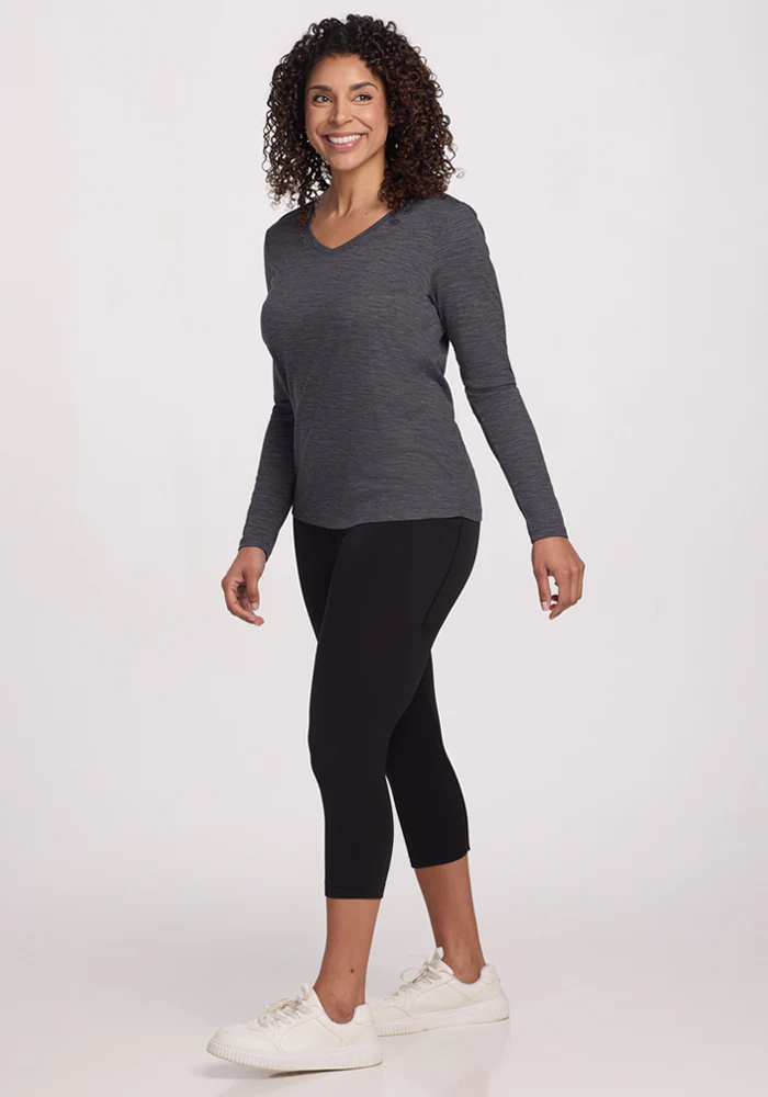 Millie Long Sleeve - Cinder Melange - Image 4