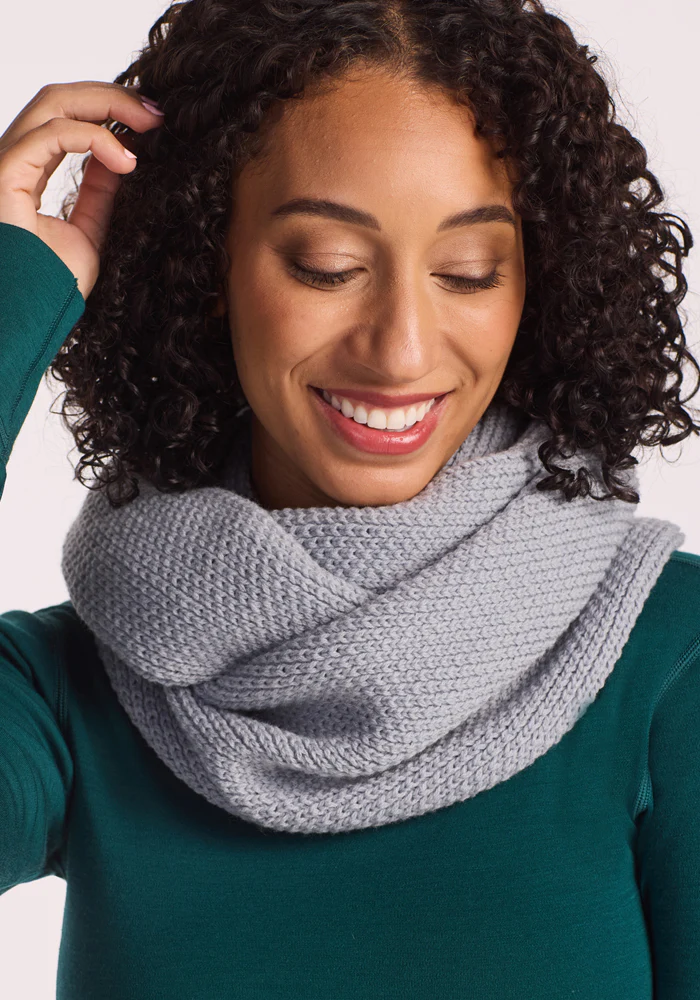 Noelle Infinity Scarf - Morning Fog - Image 4