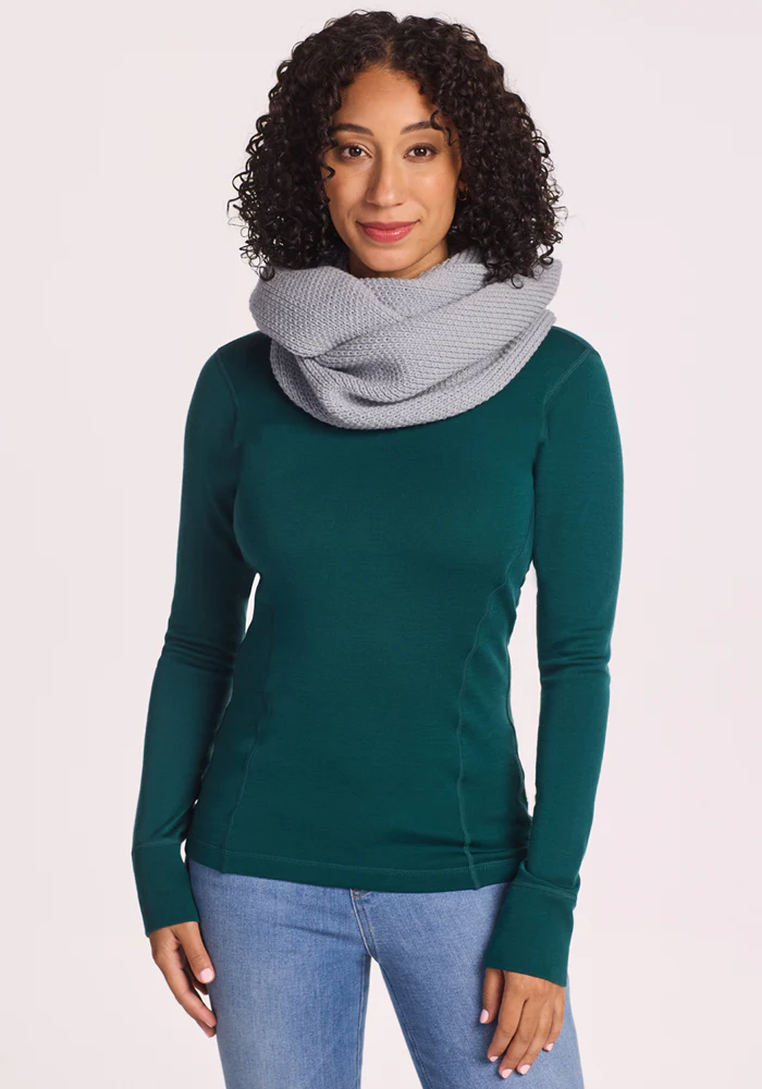 Noelle Infinity Scarf - Morning Fog - Image 5