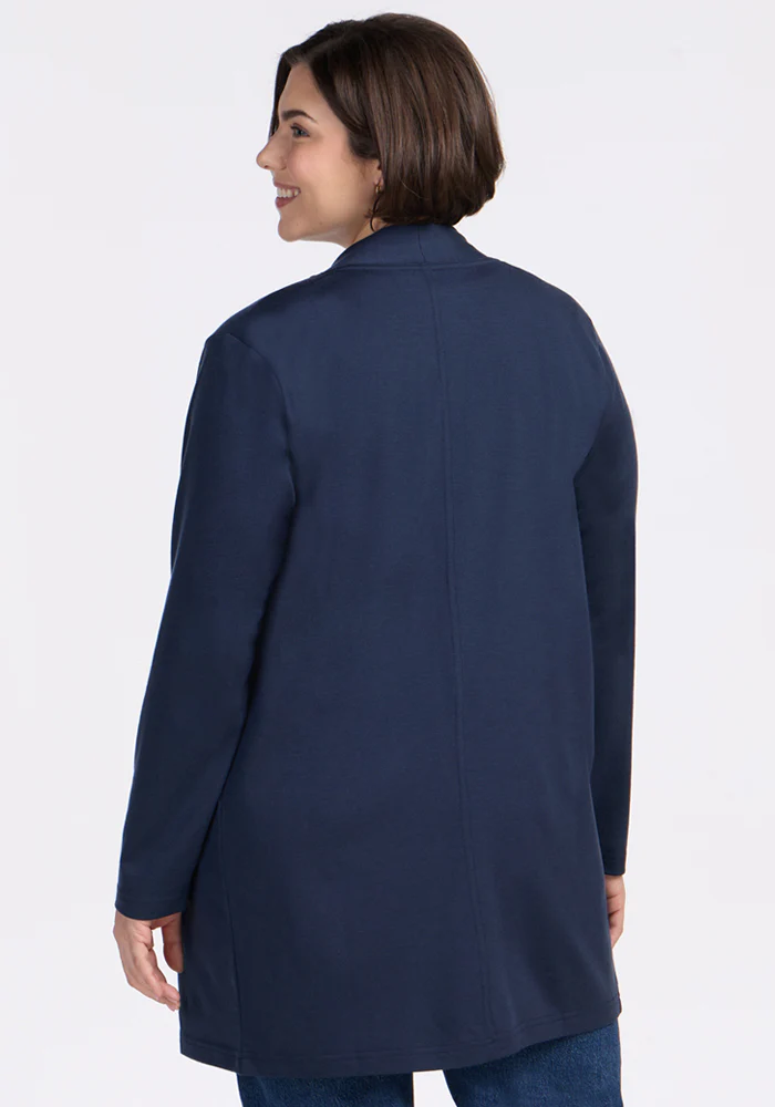 Paisley Cardigan - Deep Navy - Image 12