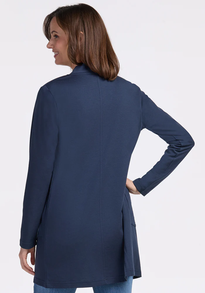 Paisley Cardigan - Deep Navy - Image 6