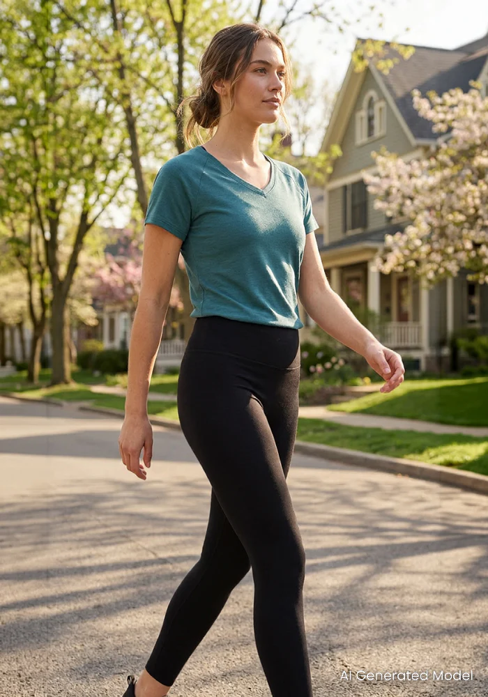 Angela Leggings - Black - Image 2