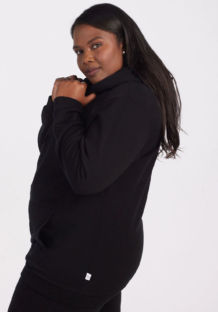 Avery Hoodie - Black - Image 3