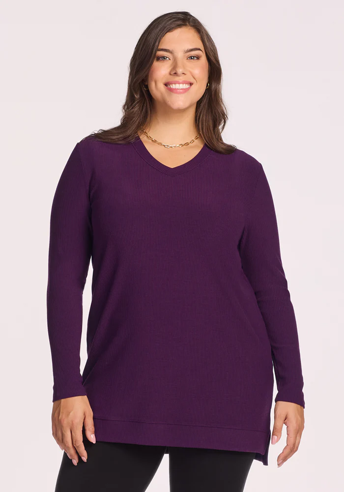 Evie Ribbed Tunic - Image 2