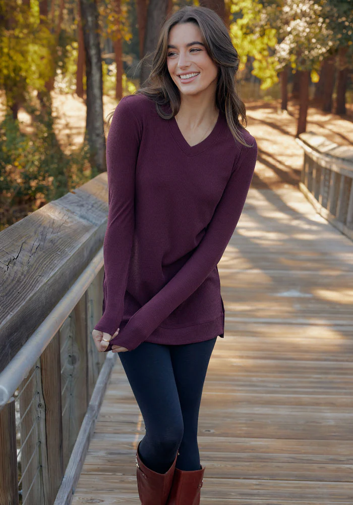 Evie Ribbed Tunic - Image 3