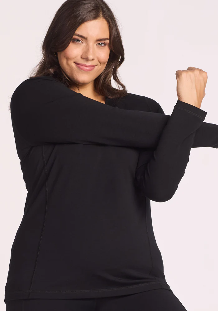 Elsa Long Sleeve - Black - Image 11