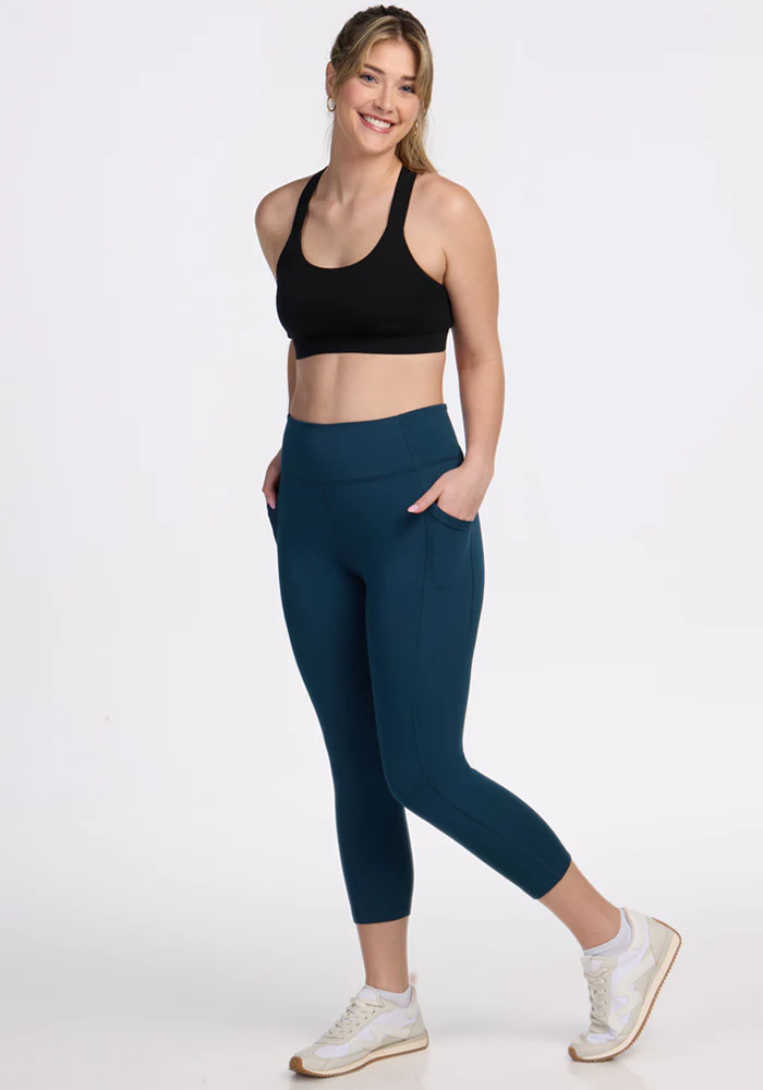 Merino Flex® McKenna Capris - Majolica Blue - Image 4