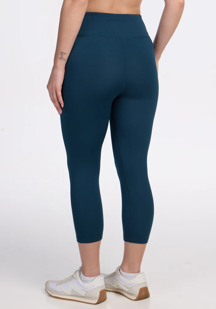 Merino Flex® McKenna Capris - Majolica Blue - Image 5