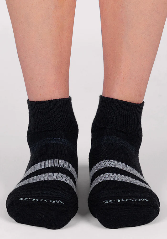 Womens Rambler Ankle Sock • Final Sale - Black - Image 2