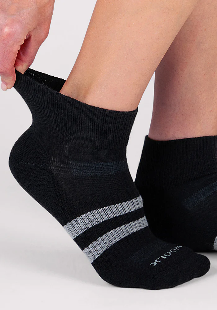 Womens Rambler Ankle Sock • Final Sale - Black - Image 3
