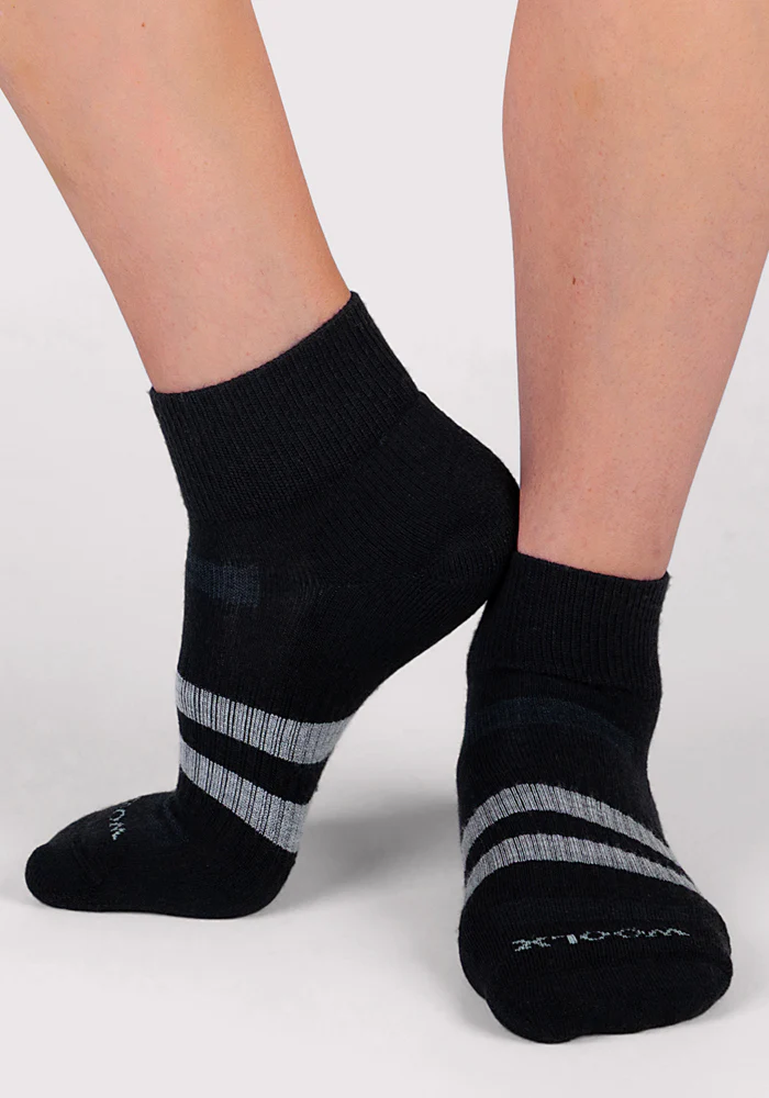 Womens Rambler Ankle Sock • Final Sale - Black - Image 5